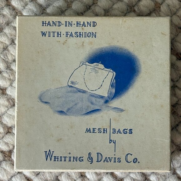 Vintage Mesh Bag by Whiting & Davis Co - Picture 5 of 8
